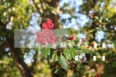 信用卡逾期需要走訪嗎(信用卡逾期銀行會(huì)上門走訪嗎)