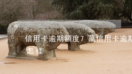 信用卡逾期額度7萬(信用卡逾期額度7萬會怎樣)