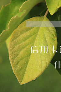 信用卡逾期額度沒了怎么辦(有信用卡沒逾期過為什么貸不了款)