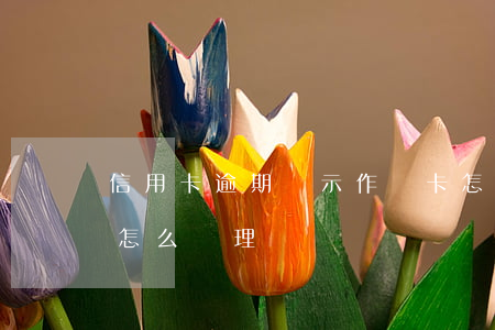 信用卡逾期顯示作廢卡怎么辦(作廢的信用卡怎么處理)