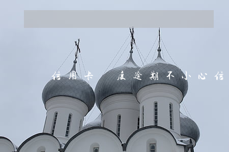 信用卡過度逾期 不小心信用卡逾期