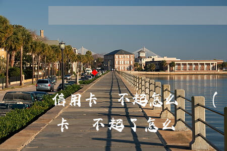 信用卡還不起怎么還錢(qián)(欠信用卡還不起了怎么辦)