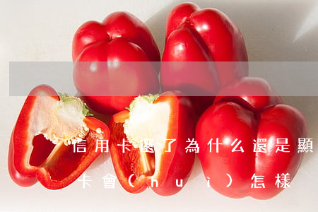 信用卡還了為什么還是顯示逾期(逾期還信用卡會(huì)怎樣)