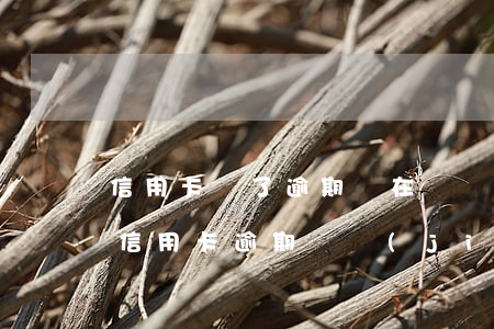 信用卡還了逾期還在凍結(jié)怎么辦 信用卡 逾期 凍結(jié)