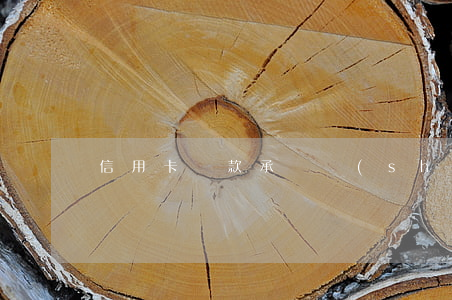 信用卡還款承諾書(shū)逾期
