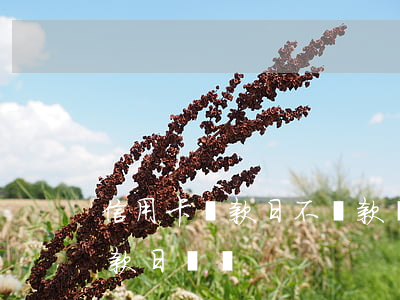信用卡還款日不還款會怎樣(為什么信用卡還款日會變)