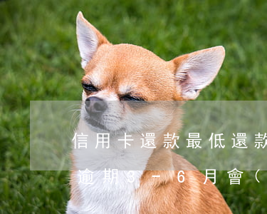 信用卡還款最低還款好還是分期好-信用卡逾期3-6月會(huì)怎么樣嗎