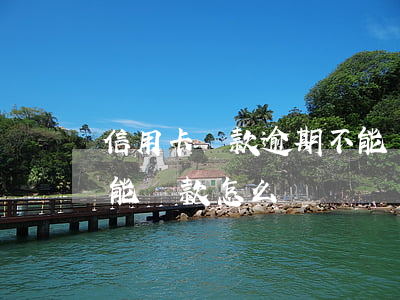 信用卡還款逾期不能貸款 信用卡還款逾期不能貸款怎么辦