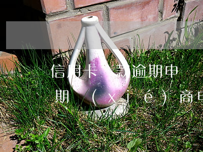 信用卡還款逾期申請協(xié)商范文(逾期協(xié)商申請書)