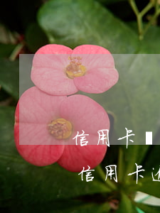 信用卡還沒逾期可以協(xié)商還款嗎(信用卡逾期什么情況下可以跟銀行協(xié)商還款)