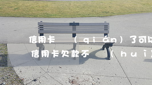信用卡還錢(qián)了可以提起訴訟嗎(信用卡欠款不還會(huì)不會(huì)被起訴)