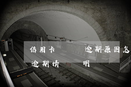 信用卡長時間逾期原因怎樣寫(怎么寫信用卡逾期情況說明)
