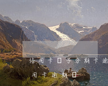 信用卡電子分期卡逾期-分期卡逾期屬于信用卡逾期嗎