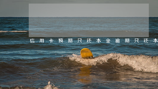 信用卡预期只还本金 逾期只还本金行不行