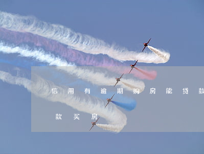 信用有逾期购房能贷款(信用卡逾期能不能贷款买房)