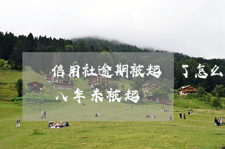 信用社逾期被起訴了怎么辦(信用社逾期貸款八年未被起訴)