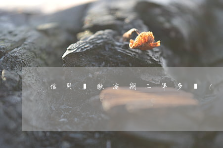 信用貸款逾期二年多會(huì)起訴嗎