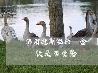 信用逾期能公積金貸款(信用卡有逾期公積金貸款是否受影響)