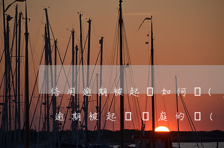 信用逾期被起訴如何應(yīng)訴（信用逾期被起訴開庭的結(jié)果）