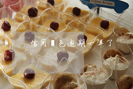 信用錢包逾期一年了