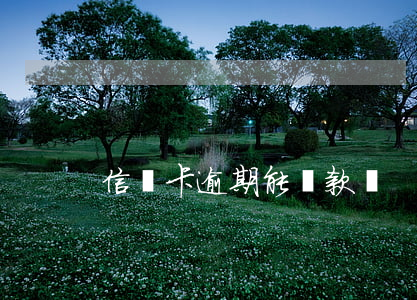 信譽卡逾期能貸款嗎