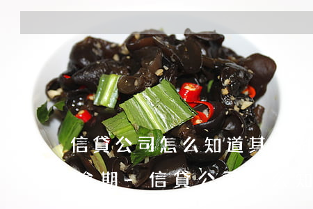 信貸公司怎么知道其他網(wǎng)貸的逾期-信貸公司怎么知道其他網(wǎng)貸的逾期記錄