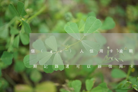 個(gè)人信用卡逾期了還能使用么 有逾期記錄還可以辦信用卡嗎