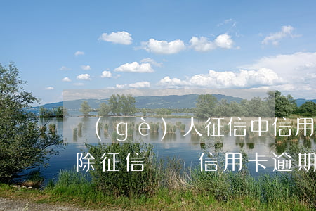 個(gè)人征信中信用卡逾期記錄怎么消除（征信記錄信用卡逾期幾年消除）