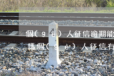 個(gè)人征信逾期能上網(wǎng)嗎 個(gè)人征信有逾期能不能貸款