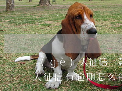 個(gè)人征信還款逾期消除(個(gè)人征信有逾期怎么能消除)