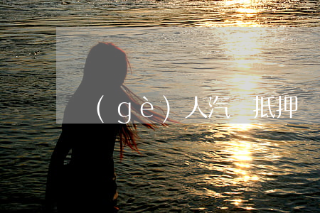 個(gè)人汽車抵押貸款