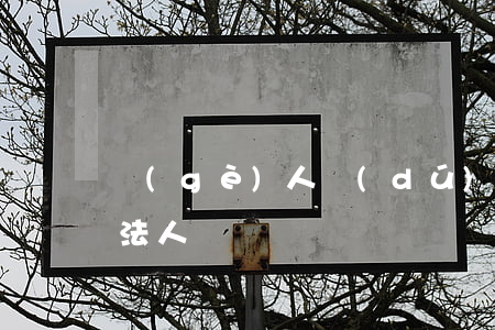 個(gè)人獨(dú)資企業(yè)是法人嗎
