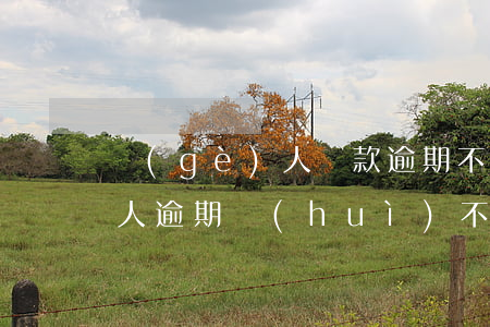 個(gè)人貸款逾期不還后果(個(gè)人逾期會(huì)不會(huì)影響家人貸款)
