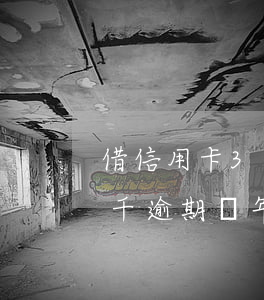 借信用卡3萬逾期6個(gè)月(信用卡3千逾期兩年)