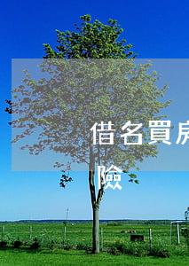 借名買房的法律效力與法律風(fēng)險