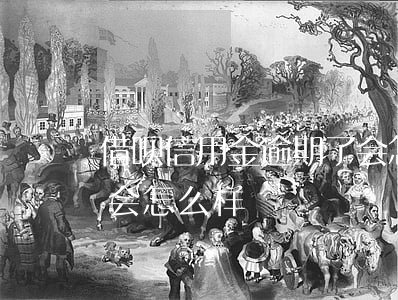 借呗信用金逾期了会怎么样(支付宝借呗逾期会怎么样)