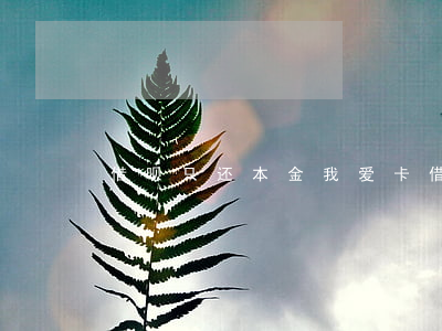 借呗只还本金我爱卡(借呗只还本金行么?)