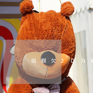 借呗欠20万逾期2年会怎么样-