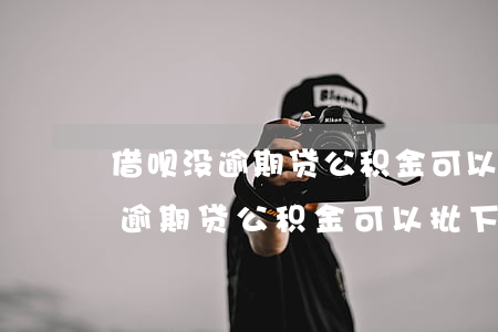 借呗没逾期贷公积金可以批下来不-借呗没逾期贷公积金可以批下来不还吗