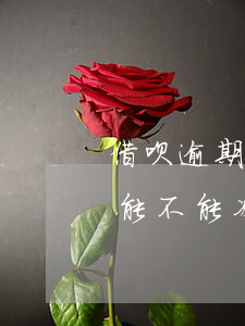 借呗逾期一万块钱罚息是(支付宝借呗逾期了能不能减免罚息一点)