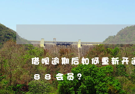 借呗逾期后如何重新开通、恢复额度并开通88会员？