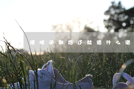 借呗逾期后还能借什么 借呗逾期以后