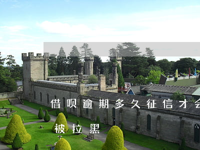 借呗逾期多久征信才会拉黑(借呗逾期多久会被拉黑)