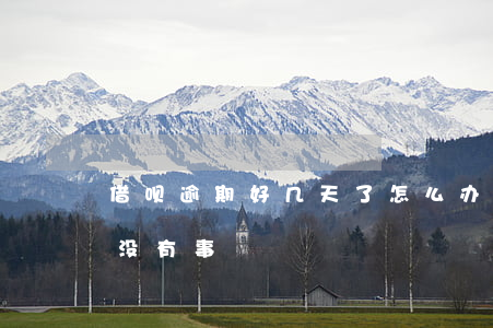 借呗逾期好几天了怎么办(借呗逾期两三天有没有事?)