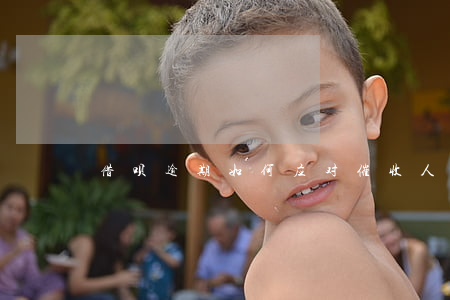 借呗逾期如何应对催收人