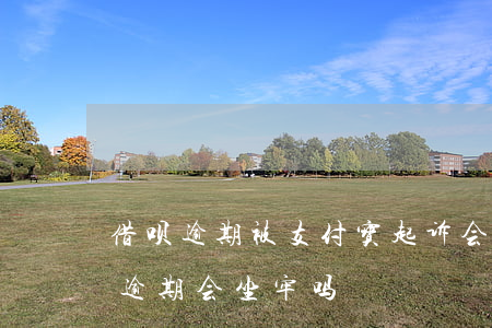 借呗逾期被支付宝起诉会做牢吗(支付宝借呗逾期会坐牢吗)