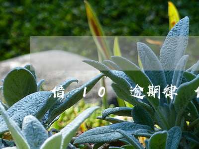 借唄10萬逾期律師 借唄逾期10萬會坐牢嗎