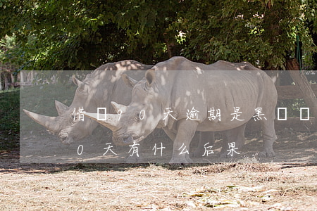 借唄90天逾期是黑戶嗎(支付寶借唄逾期90天有什么后果)
