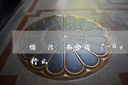 借唄只還本金我愛(ài)卡(借唄只還本金行么?)