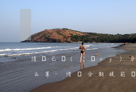 借唄已經(jīng)分期提前還款利息怎么算-借唄分期提前還款利息怎么算的